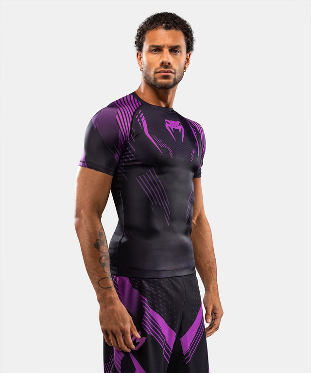 Rashguard Venum No-Gi 6.0 – Černá/Fialová