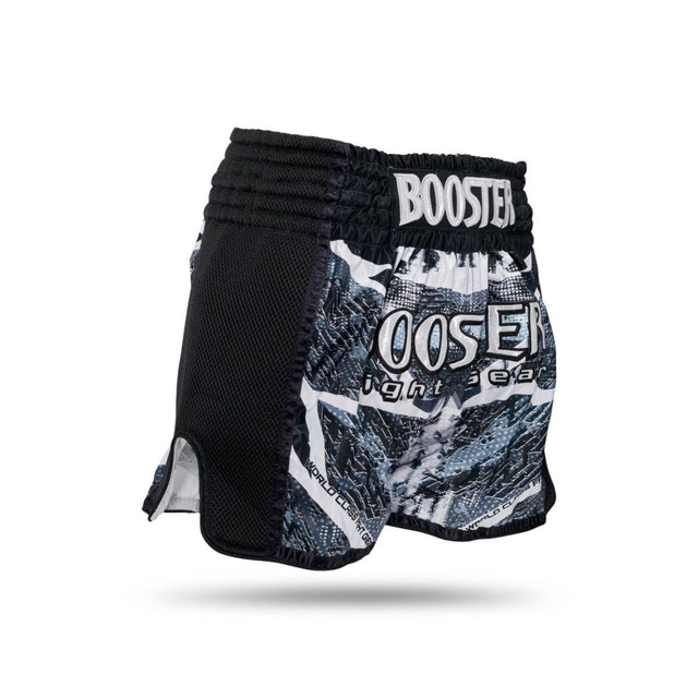 Booster Kickboxningsshorts Alien – Svart/Grå