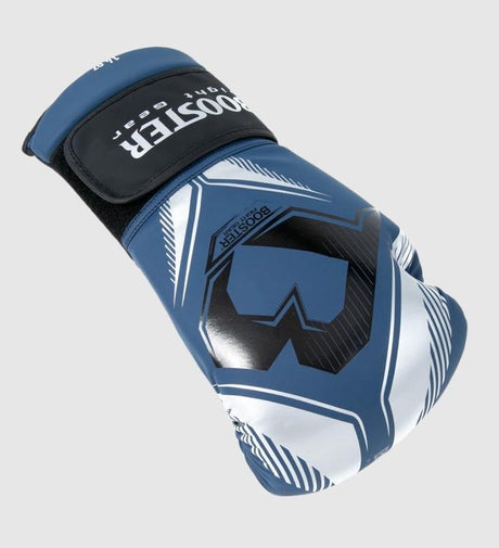 Guantes de boxeo Booster Bangkok – Azul/Plata/Negro