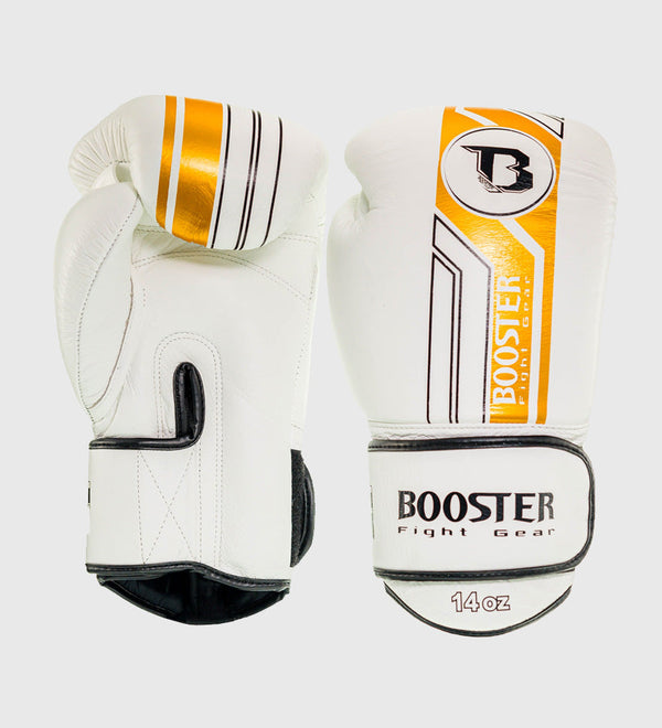 Guantoni da boxe Booster V9 – Bianco/Oro