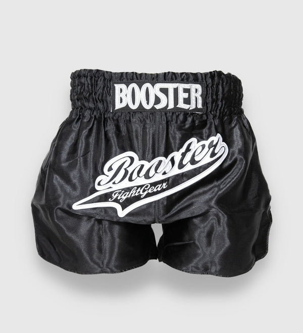 Booster Kickboks Broekje Slugger - Zwart/Wit