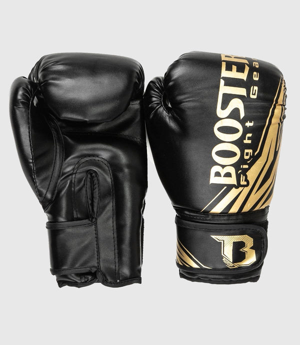 Booster Boxhandschuhe Champion Kinder – Schwarz/Gold