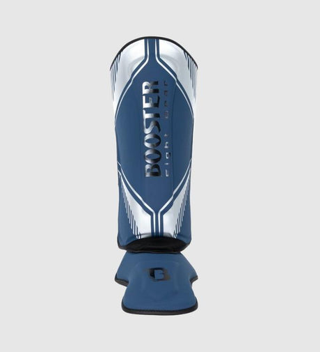 Protège-tibias Booster Bangkok – Bleu/Argent/Noir – Protège-tibias