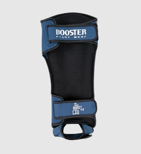 Protège-tibias Booster Bangkok – Bleu/Argent/Noir – Protège-tibias