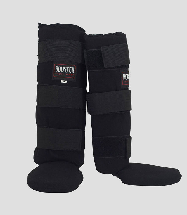 Caneleiras Booster Kickboks BTSG Curved – Preto – Caneleiras