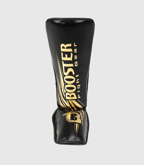Protège-tibias Booster Kickboxing Enfant – Noir/Or – Protège-tibias