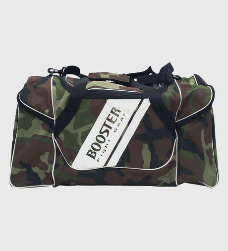 Borsa sportiva Booster Duffel – Camo Verde/Bianco