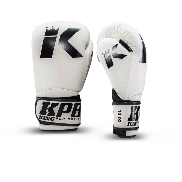King Pro Boxing Boksehandsker BGK1 – Hvid/Sort