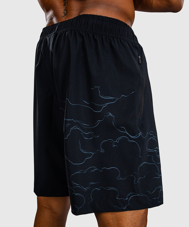 Venum Träningsshorts Thunder Dragon – Svart/Grå/Koppar