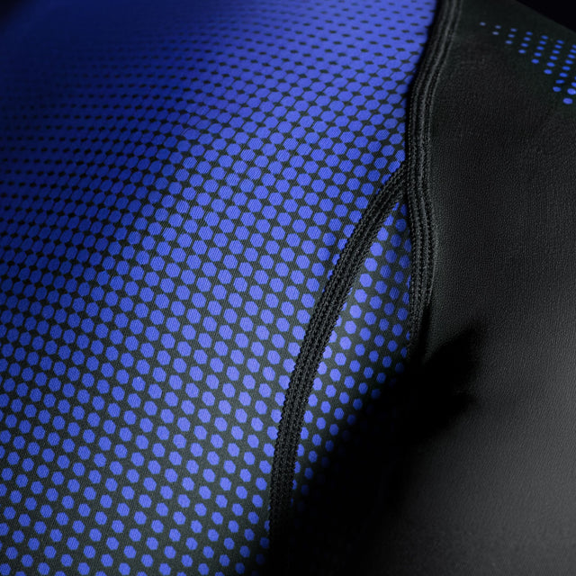 Hayabusa Rashguard Pro Ranked Korte Mouwen Dames - Blauw