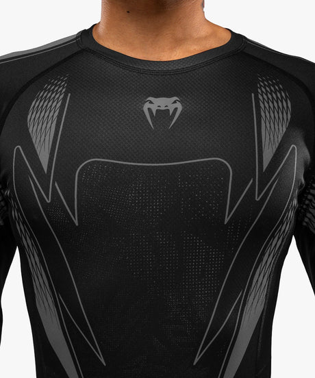 Venum Rashguard Amazonia Reborn Lange Ärmel – Schwarz/Grau