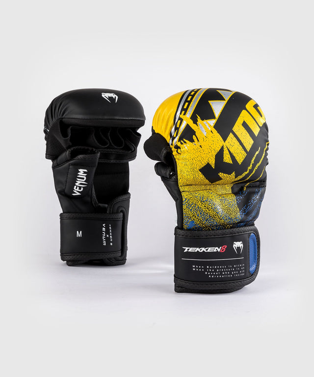 Venum MMA-handsker x TEKKEN 8 King – Sort/Gul
