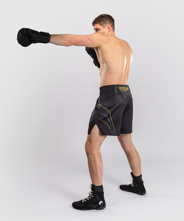Shorts de boxe Venum Streamline – Noir/Or