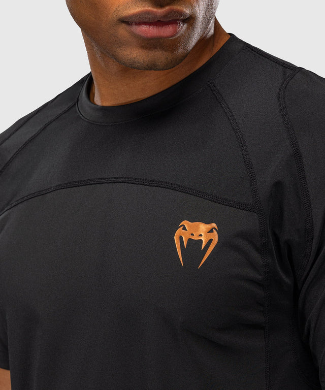 Venum T-shirt G-Fit Revolution Dry Tech – Sort/Kobber