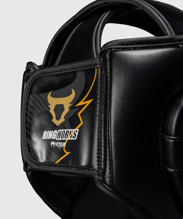 Ringhorns Charger Head Guard – Black/Gold