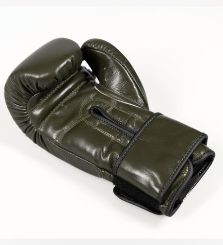 Guantoni da boxe Caged 'X' Series – Kaki Verde/Nero – Guantoni da boxe