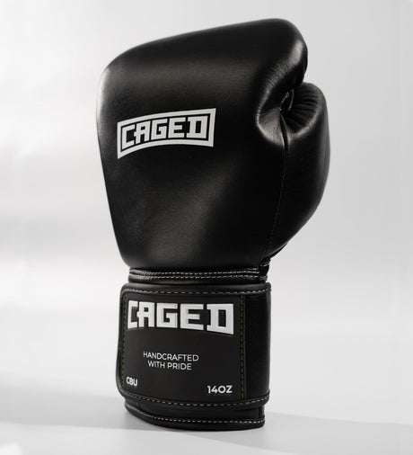 Guantoni da boxe Caged X Series – Nero/Bianco