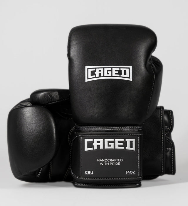 Guantes de boxeo Caged X Series – Negro/Blanco