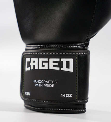 Guantoni da boxe Caged X Series – Nero/Bianco