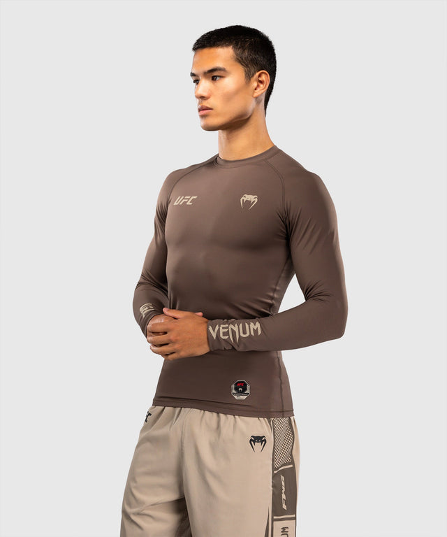 Rashguard Venum UFC Unity Lunghe Maniche – Marrone