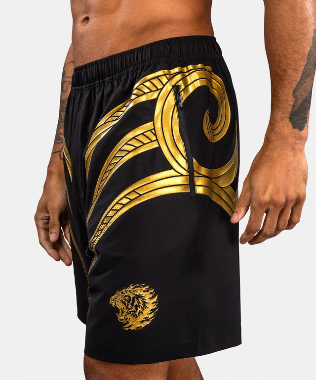 Venum x Mike Tyson Träningsshorts Tiger – Svart/Guld