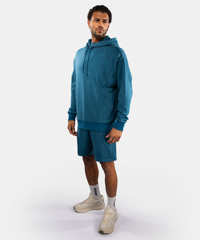 Bluza z kapturem Venum Giant 3D – Oceaniczny błękit