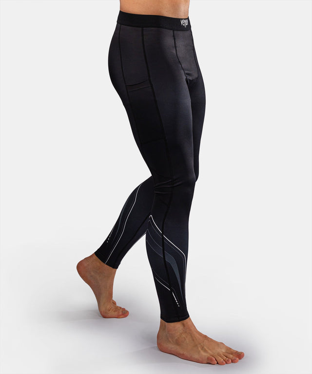 Venum Compressiebroek Streamline - Zwart/Wit
