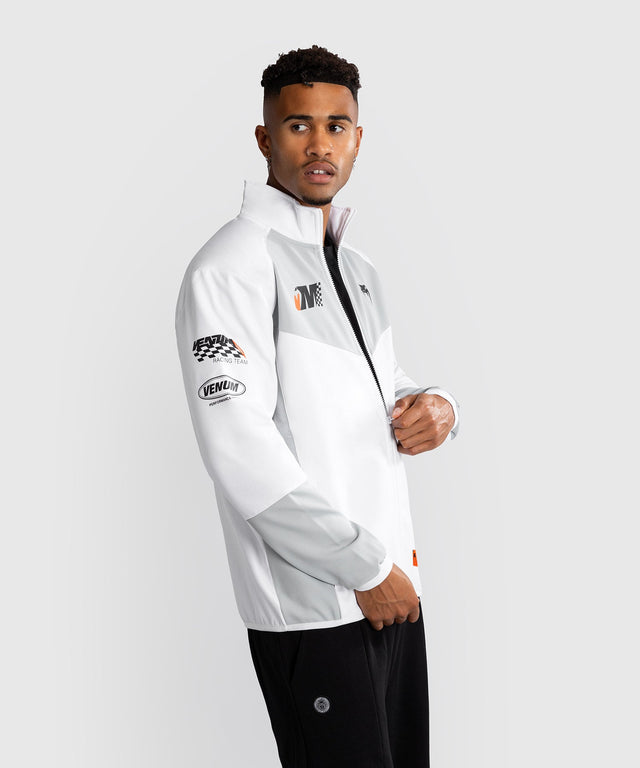 Venum Motorsport Softshell Jacke – Weiß