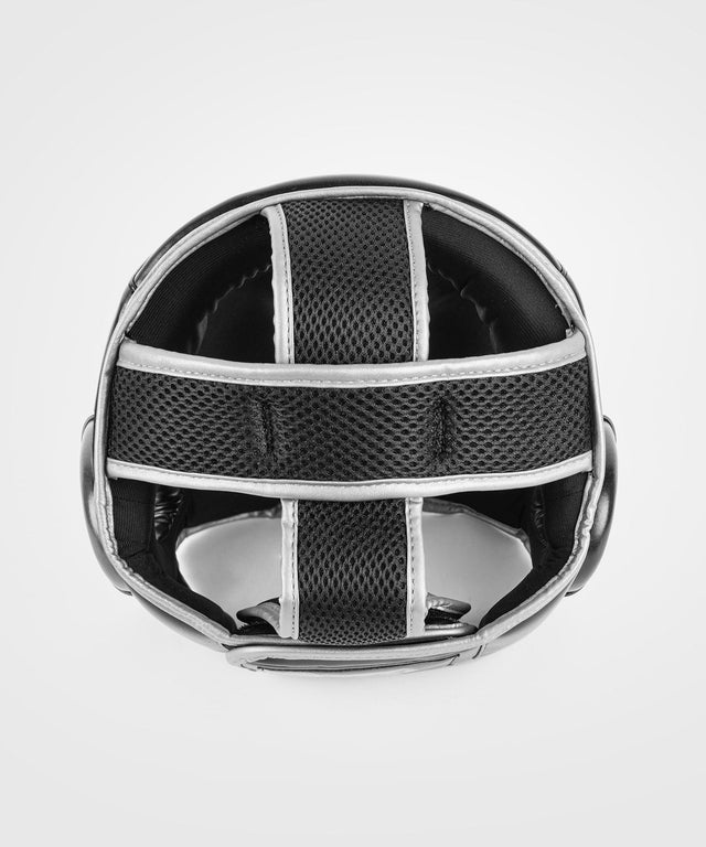 Casco de boxeo Venum Challenger – Negro/Plata