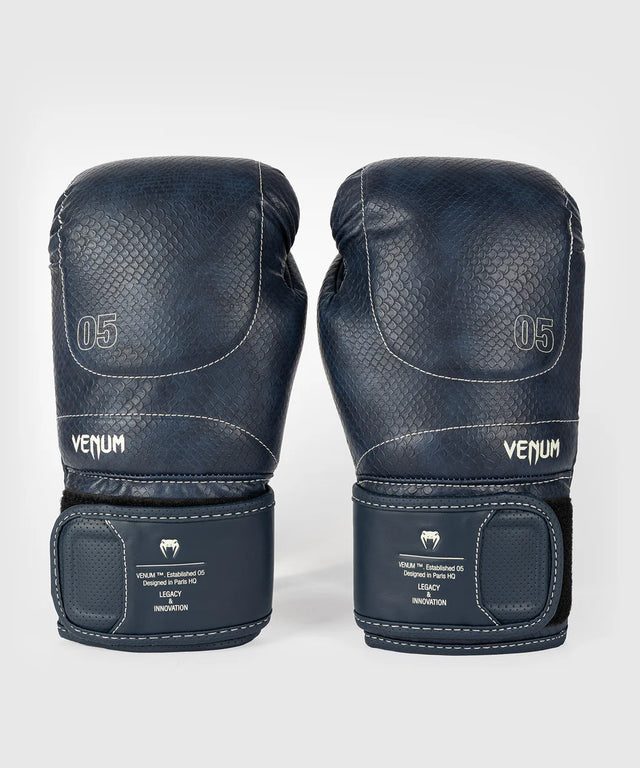 Luvas de boxe Venum Impact Evo Scales – Azul-noite