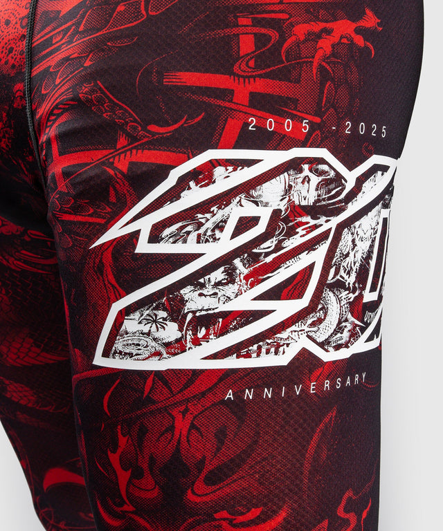 Pantaloncini a compressione Venum 20th Anniversary – Nero/Rosso