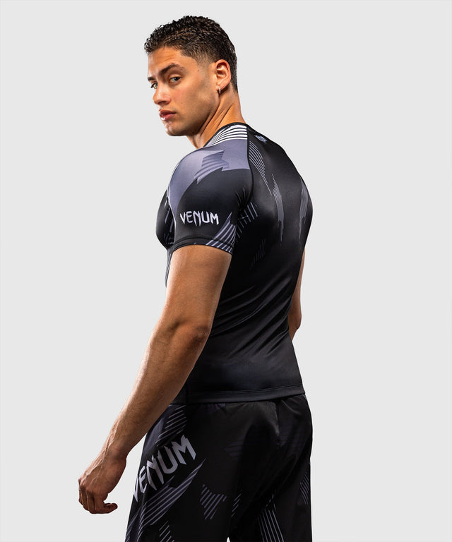 Rashguard Venum No-Gi 6.0 Manches Courtes – Noir/Blanc