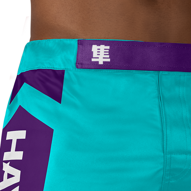 Hayabusa MMA Shorts Icon – Oceánově zelené