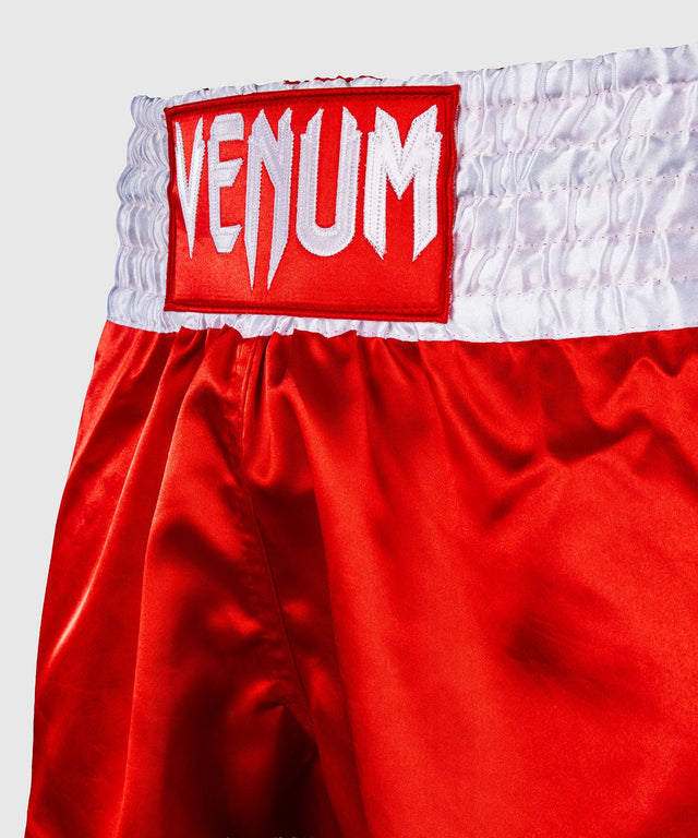 Calções de Muay Thai Venum Classic – Vermelho
