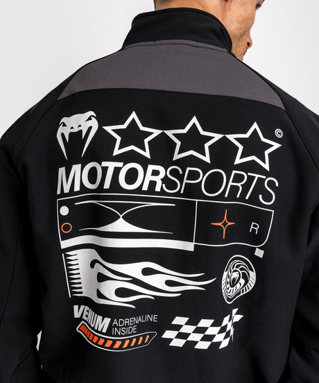 Venum Motorsport Softshell Jacke – Schwarz