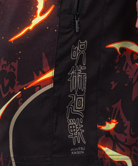 Venum Trainingsshorts Sukuna – Schwarz/Hellbeige