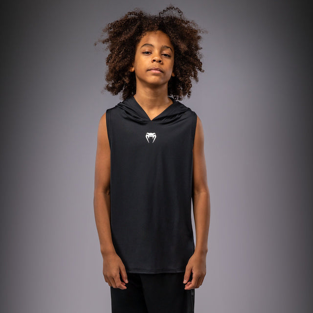 Venum Hoodie Elite Ärmellos Kinder – Schwarz