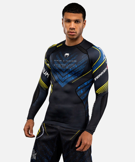 Venum Rashguard TEKKEN 8 King – Black/Yellow – photo 2