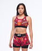 Biustonosz sportowy Venum UFC Unrivaled Zhang Weili – Czerwony