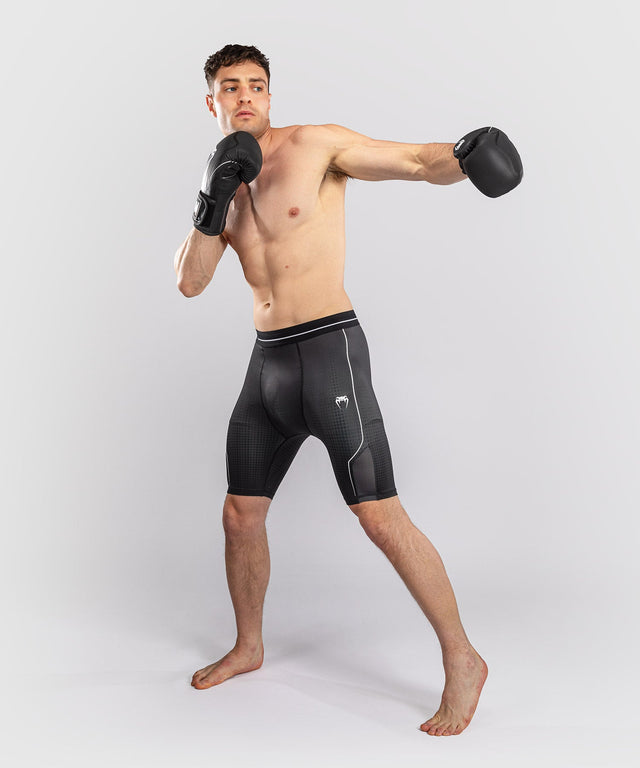 Venum MMA Shorts Stealth – Black/White