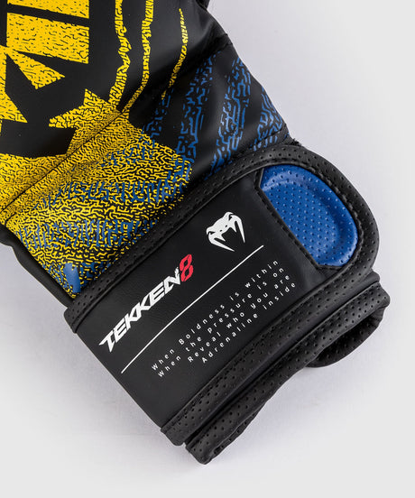 Guantes de MMA Venum x TEKKEN 8 King – Negro/Amarillo