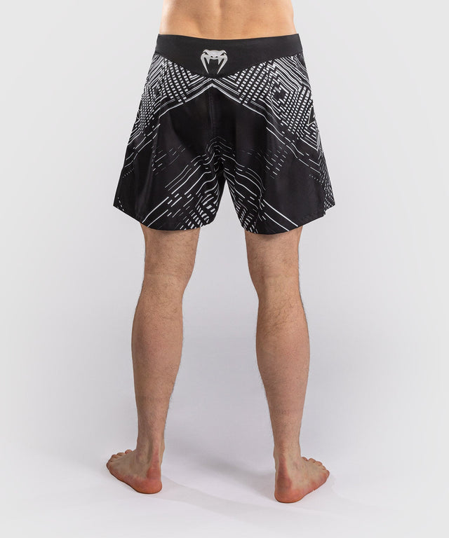 Venum MMA-Shorts Midnight Fury – Schwarz/Grau/Silber