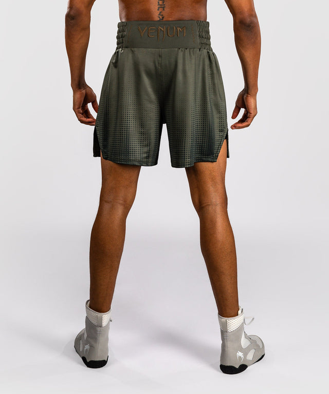 Boxerské trenky Venum Stealth – Khaki/Tmavě zelené