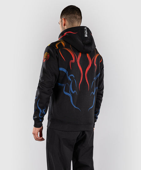 Bluza Venum TEKKEN 8 Pullover Yoshimitsu – Czarna/Pomarańczowa – zdjęcie 4