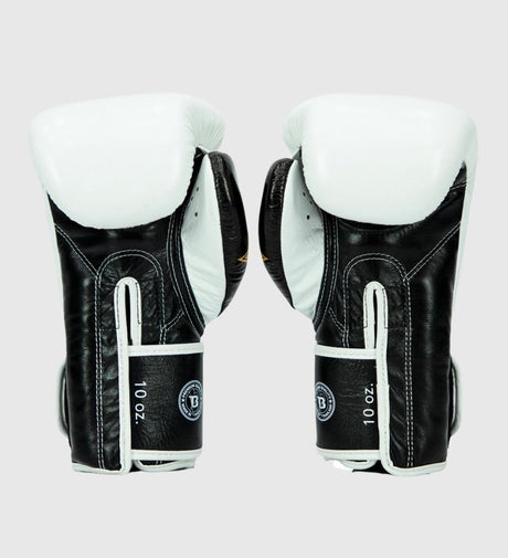 Guantoni da boxe Fairtex FXB V2 – Bianco/Nero/Oro