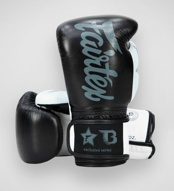 Fairtex Boxningshandskar FXB V2 - Svart/Grå/Vit