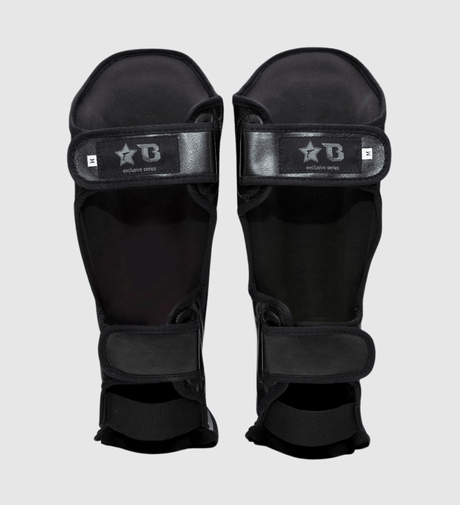 Paratibie Kickboxing Fairtex FXB – Nero/Grigio – Paratibie