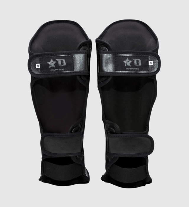 Paratibie Kickboxing Fairtex FXB – Nero/Grigio – Paratibie
