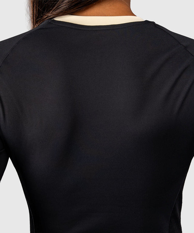 Venum Rashguard Viper Lange ærmer til Kvinder - Sort
