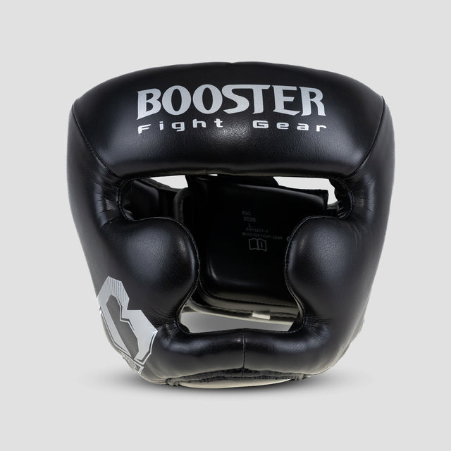 Kask bokserski Booster BHG 2 – Czarny/Srebrny